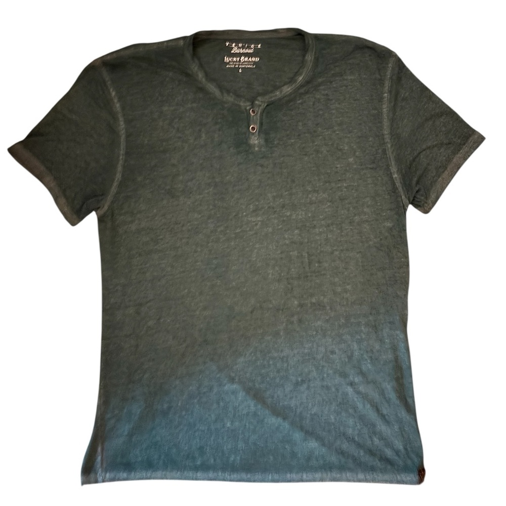 Lucky Brand Green Short Sleeve Tee